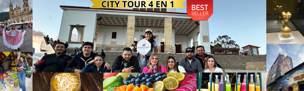 CITY TOUR + MONSERRATE+ TOUR GASTRONOMICO